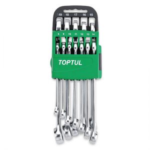 15° Offset Super-Torque Combination Wrench Set - STORAGE RACK15° Offset Super-Torque Combination Wrench Set - STORAGE RACK