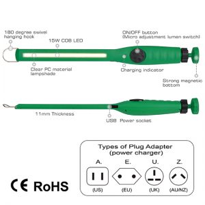 Cordless LED Slim Inspection Lamp