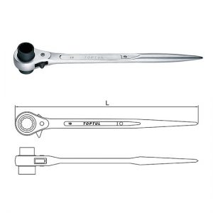 Double Socket Ratchet Wrench