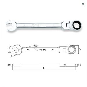 Flexible Ratchet Combination Wrench