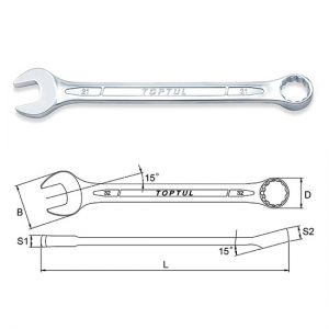 ITEM NO: AAAB series Chrome Vanadium Steel Material High torque performance as over 1.6 times as ANSI & DIN standard Professional quality for maximum durability and corrosion resistance Mirror Polished METRIC