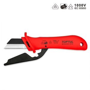 VDE Insulated Cable Knife with Replaceable Blade