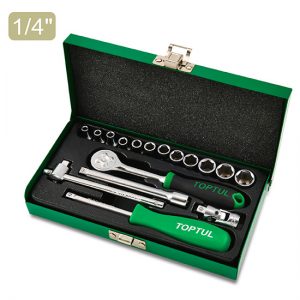 17PCS 1/4" DR. Socket Set