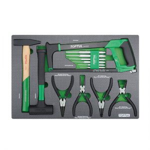 Hammer, Punch, Hacksaw & Pliers Set