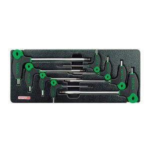 8PCS - L-Type Two Way Ball Point & Hex Key Wrench Set