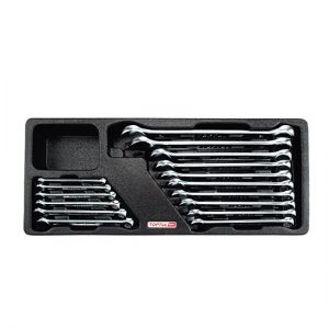 16PCS - 15° Offset Super-Torque Combination Wrench Set