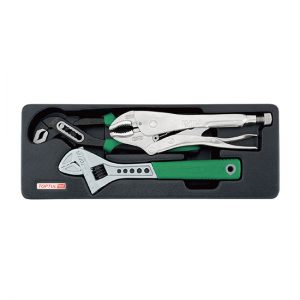 3PCS - Adjustable Wrench & Pliers Set