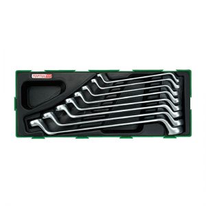 8PCS - 75° Offset Double Ring Wrench Set