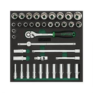 39PCS - 1/2" DR. Socket Set