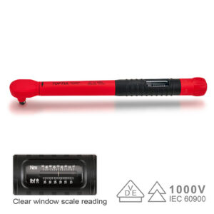 VDE Insulated 3/8" DR. Torque Wrench (Window Display) 10-50 Nm